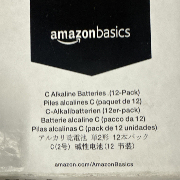 Amazon Basics Alkaline C Batteries, 12 Count by Price Is Right Miami