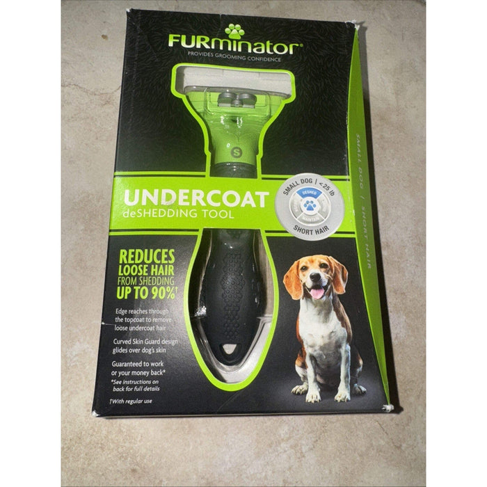 FURminator Deshedding Tool for Small Dogs with Short Hair, Genuine by Price Is Right Miami