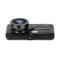 A6T 4-Inch 170° Wide Angle Full HD 1080P Car DVR Dual Lens Dash Cam Rear View Camera Video Recorder with Touch Screen by DailySale