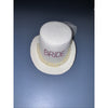 Bride Mini Top Hat Fascinator, Clip-On with Pearls, Tulle & Bow (Bachelorette / Wedding)