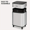 Automatic Stainless Steel Sensor Trash Can – Hands-free Quiet Close & Odor-Control System by DailySale