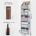 5-Tier Over-the-Door Storage Box Organizer by DailySale