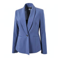 Nine West Women's One-Button Shawl-Collar Stretch Jacket, 24W by Vanessa Jane