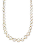 Thalia Sodi Gold-Tone Imitation Pearl 60 Strand Necklace by Vanessa Jane