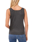 Vince Camuto Knit Tank, Size Small in Medium Heather Grey, Size Small by Vanessa Jane
