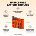 AA/AAA Combo (Orange) by Storacell