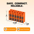 AAA 12 Pack (Orange) by Storacell