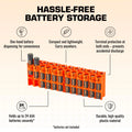AAA 24 Pack (Orange) by Storacell