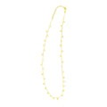 14K Yellow Gold Necklace with Dangling Stars by Bids.com