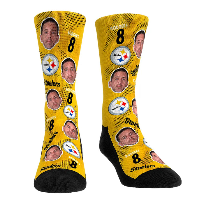 Aaron Rodgers - Pittsburgh Steelers - Football Guy by Rock 'Em Socks