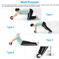 Ab Roller Wheel Fitness Exercise with Knee Pads by DailySale