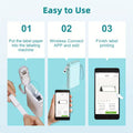 P21 Wireless Thermal Label Maker – Portable USB Printer with Paper Roll, Rechargeable & Ink-Free by DailySale