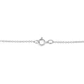 .925 Sterling Silver Pave-Set Diamond Accent Kite Shape 18" Pendant Necklace (I-J Color, I1-I2 Clarity) by Bids.com