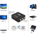 ABLEWE 1080P Mini RCA Composite CVBS Video Audio Converter Adapter by DailySale