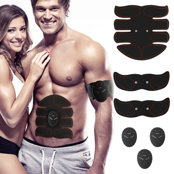Abs Stimulator Muscle Toner EMS with 6 Modes by DailySale