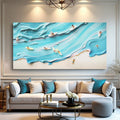 Abstract Aerial View Beach Wall Art by Tailored Canvases