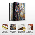 Abstract Bright Radiance Wall Art by Tailored Canvases