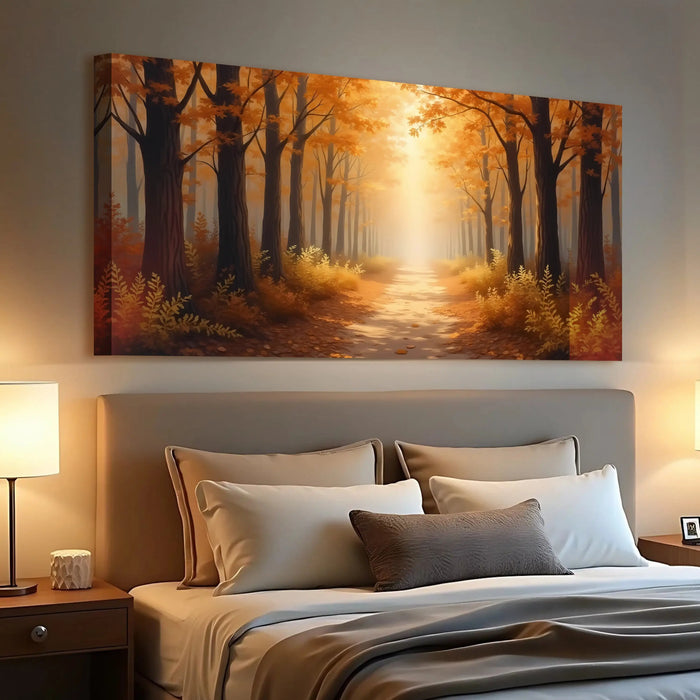 Abstract Forest Landscape Wall Art by Tailored Canvases