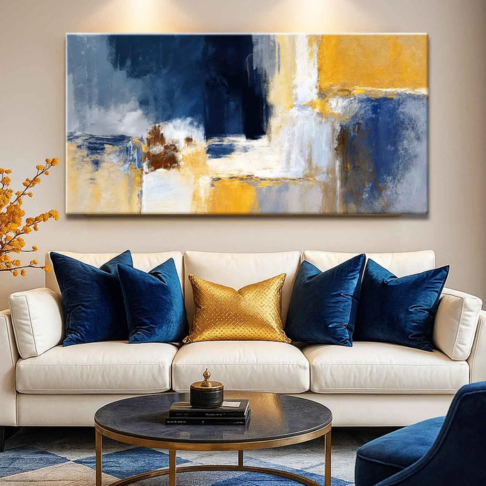 Abstract Geometric Lines Wall Art IV by Tailored Canvases