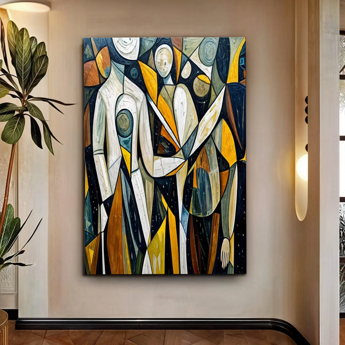 Abstract Human Connection Wall Art by Tailored Canvases