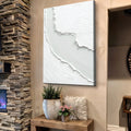 Abstract Minimalist Wave Wall Art by Tailored Canvases