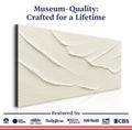 Abstract Minimalist Wave Wall Art II by Tailored Canvases