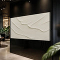 Abstract Minimalist Wave Wall Art II by Tailored Canvases