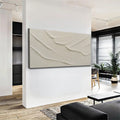 Abstract Minimalist Wave Wall Art II by Tailored Canvases