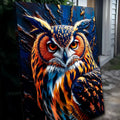 Abstract Owl Wall Art by Tailored Canvases
