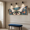 Abstract Vintage Butterfly Wall Art by Tailored Canvases