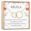 Abuela Gift Necklace - Regalo Para Abuela