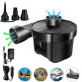 AC DC12V Electric Air Pump Inflator with 3 Nozzle by DailySale