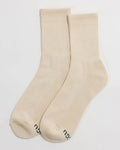 Baggu Ribbed Sock - Ecru by Swell-O-Phonic