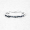 0.20 Carat Genuine Blue Diamond .925 Sterling Silver Ring by Bids.com