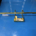 Brass Picture Frame Light, Hardwired Wall Mount, for Art or Mirror by Price Is Right Miami