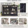 Accent Cabinet Wood Kitchen Buffet Sideboard by DailySale