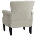 Accent Rivet Tufted Polyester Armchair by DailySale