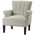 Accent Rivet Tufted Polyester Armchair by DailySale