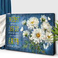 Accept, Let Go, And Have Faith Sign II by Tailored Canvases