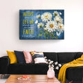 Accept, Let Go, And Have Faith Sign II by Tailored Canvases