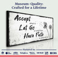 Accept, Let Go, Have Faith Sign by Tailored Canvases