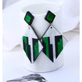 Acrylic Earrings by Duma Mbili LLC