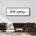 Act Justly Love Mercy Walk Humbly Faith Sign III by Tailored Canvases