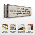 Acts 2:46 - They Broke Bread In Their Homes Sign by Tailored Canvases