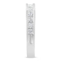 Women's 18K White Gold Princess Cut Diamond Band Ring (1 Cttw, G-H Color, SI1-SI2 Clarity) - Size 6 by Bids.com