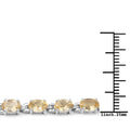 9.03 Carat Genuine Citrine .925 Sterling Silver Bracelet by Bids.com