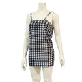 SHEIN Tall Houndstooth Print Cami Slip Dress by Vanessa Jane