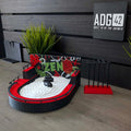 ADG42 Desktop Skatepark Zen Garden with Graffiti by Active Doodie Gear­®