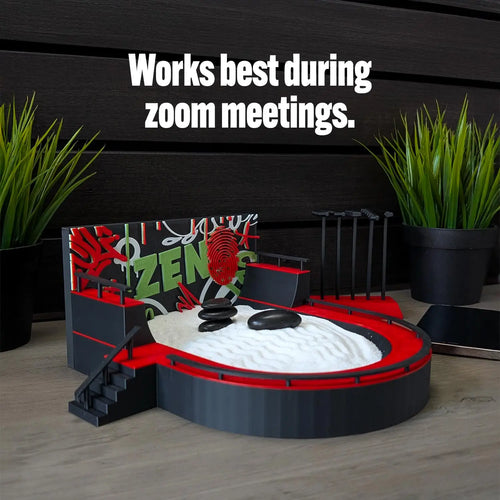 ADG42 Desktop Skatepark Zen Garden with Graffiti by Active Doodie Gear­®