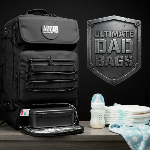ADG42 FLEX 32L Dad Bag Duffle Backpack with Cooler by Active Doodie Gear­®